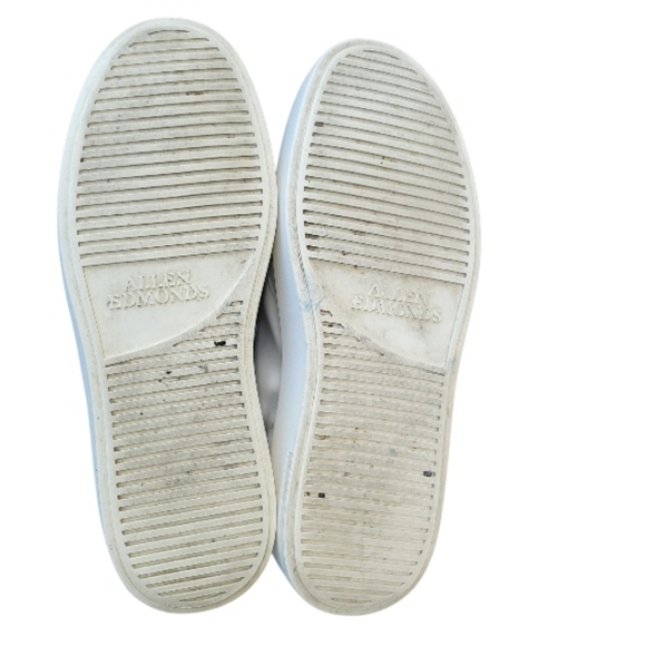 Allen Edmonds Owen White Leather Casual Athletic Sneaker Tennis Shoe Men 11 D - Picture 13 of 14